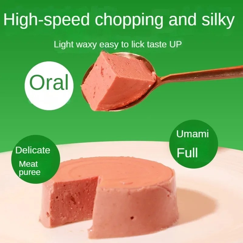 Cat Canned Cat Snacks Pet Treats Cat Wet Food Chicken Liver Can Cat Fat Hair Gills Tablet Grinding Dog Cat Training Reward Snack