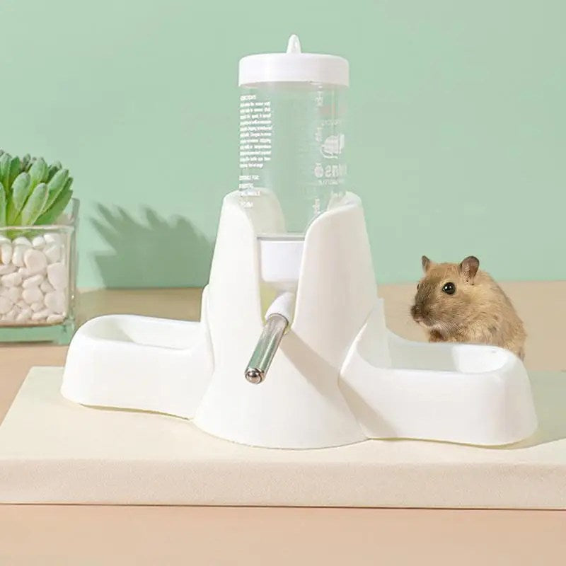 Guinea Water Bottle Drinking Bowls Gerbil Water Feeder Feeding & Water Bottle Fountain Water Bottle Holder Suspension Drinking