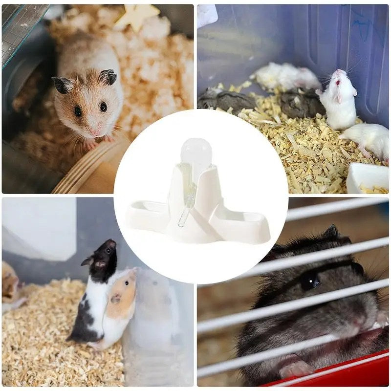 Guinea Water Bottle Drinking Bowls Gerbil Water Feeder Feeding & Water Bottle Fountain Water Bottle Holder Suspension Drinking