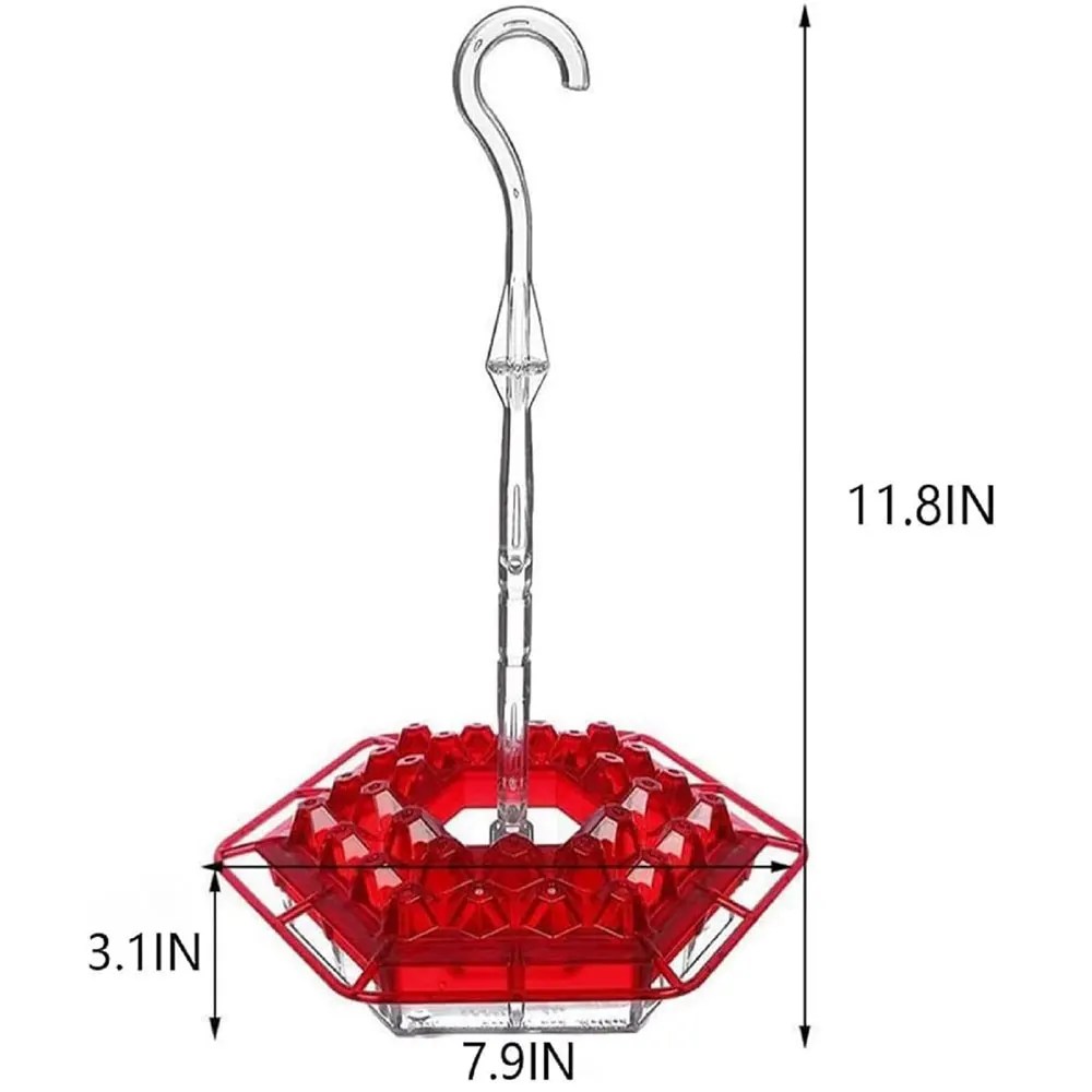 Hummingbird Feeders for Outdoors Hanging With Perch And Built-in Ant Moat Humming Bird Feeder 2024 New Windchime