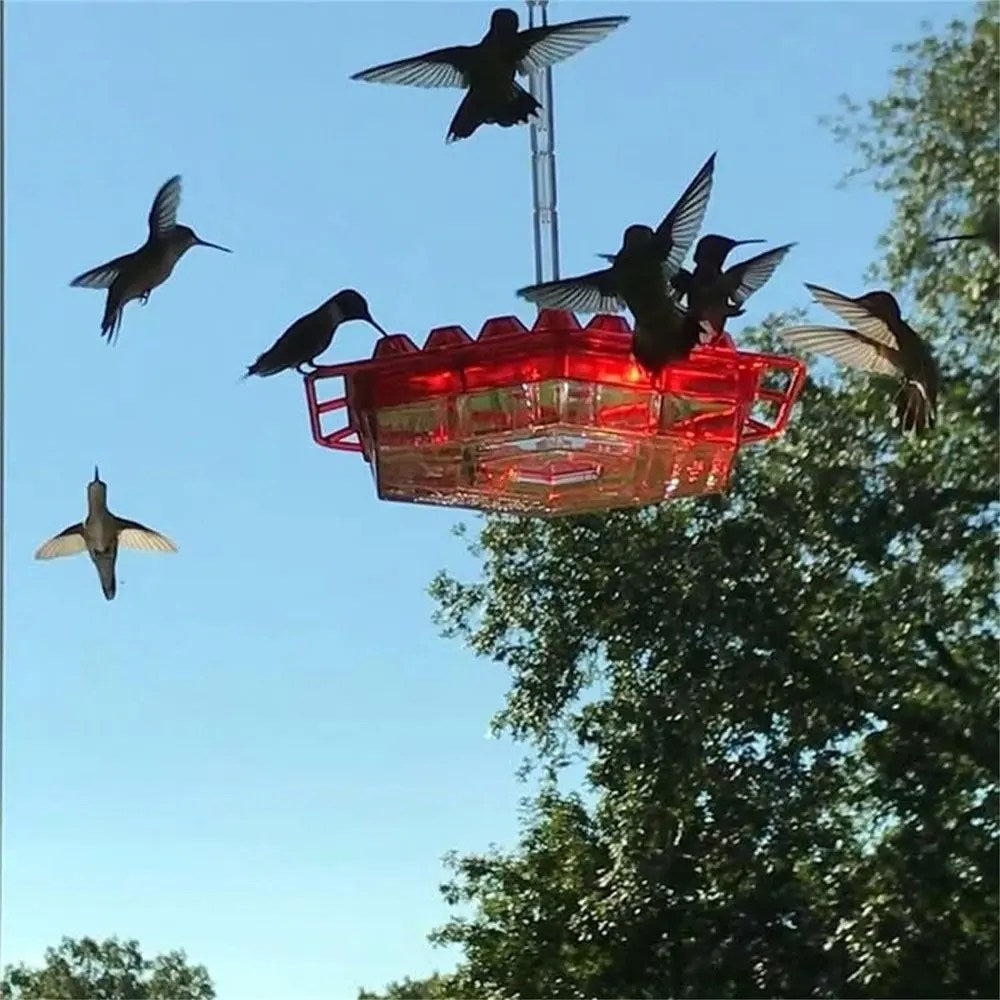Hummingbird Feeders for Outdoors Hanging With Perch And Built-in Ant Moat Humming Bird Feeder 2024 New Windchime