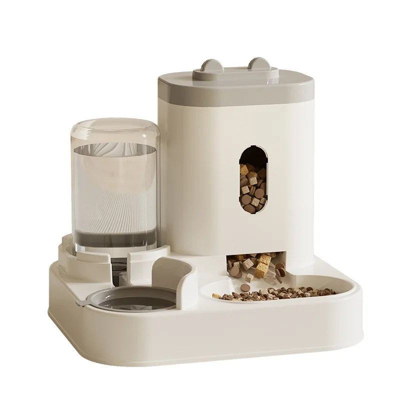 New automatic cat feeding water feeder dog bowl cat basin universal water dispenser cat bowl pet supplies cross-border