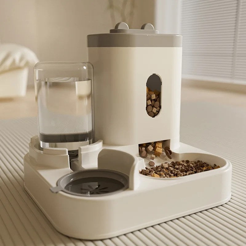 New automatic cat feeding water feeder dog bowl cat basin universal water dispenser cat bowl pet supplies cross-border