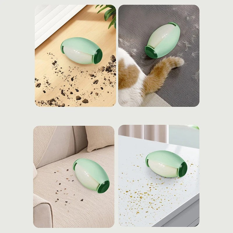 Roller Hair Remover Sticky Dust Remover Removable Reusable Washable Pet Hair Remover Roller Brush Clothing Remover