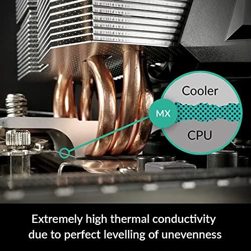 ARCTICARCTIC MX-4 (incl. Spatula, 4 g) - Premium Performance Thermal Paste for All Processors (CPU, GPU - PC, PS4, Xbox), Very high Thermal Conductivity, Long Durability, Safe Application, Non-Conductive - GEAR4EVER