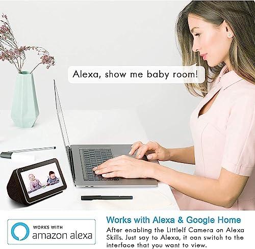 Indoor Camera, Cameras for Home Security with Night Vision, Pet Camera with Phone App, 1080P Indoor Security Camera, Motion Detection, 2-Way Audio, WiFi Camera Home Camera Compatible with Alexa - GEAR4EVER