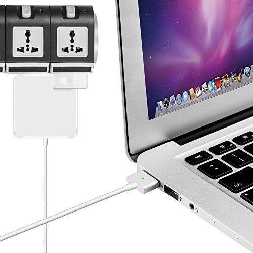 Mac Book Pro Charger Replacement for Mac Pro 13-Inch 2012-2016 Retina Display Ac 60W 2 T Connector Power Adapter, Laptop Charger Compatible with Mac Pro/Mac Air(Late 2012-2017) - GEAR4EVER