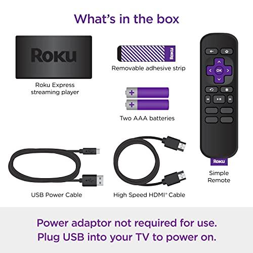 RokuRoku Express (New) | HD Roku Streaming Device with Simple Remote (no TV controls), Free & Live TV - GEAR4EVER