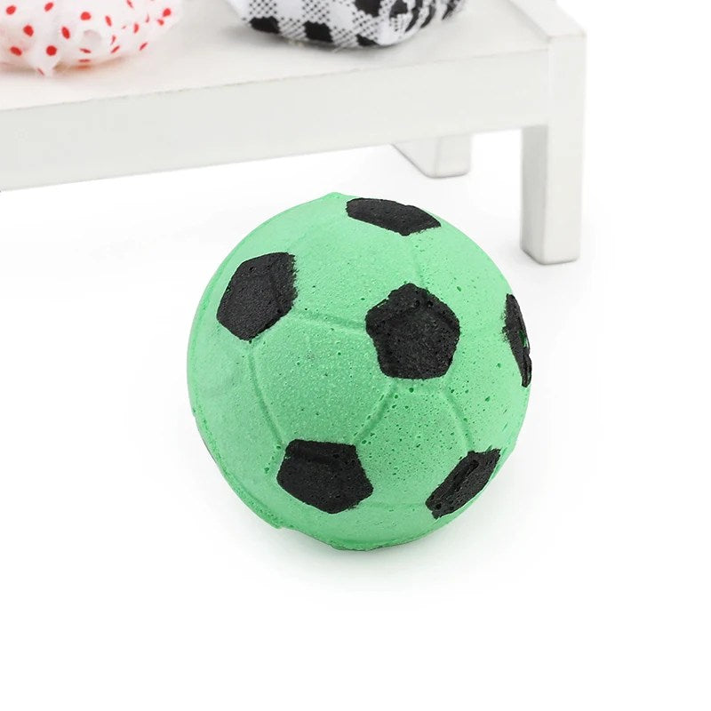 10pcs EVA Colorful Ball Cat Toy Pet Foam Football Toys Outdoor Play Soccer Pet Toys