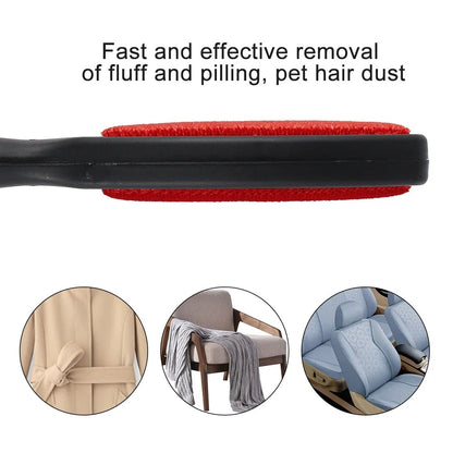 2Pcs Lint Brush Double-sided Lint Brush for Clothes Garment Fur Brush Pet Hair Remover Magic Brush Dog Cat Hair Remover Lint NEW