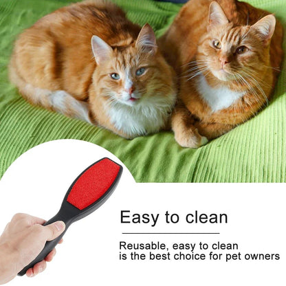 2Pcs Lint Brush Double-sided Lint Brush for Clothes Garment Fur Brush Pet Hair Remover Magic Brush Dog Cat Hair Remover Lint NEW