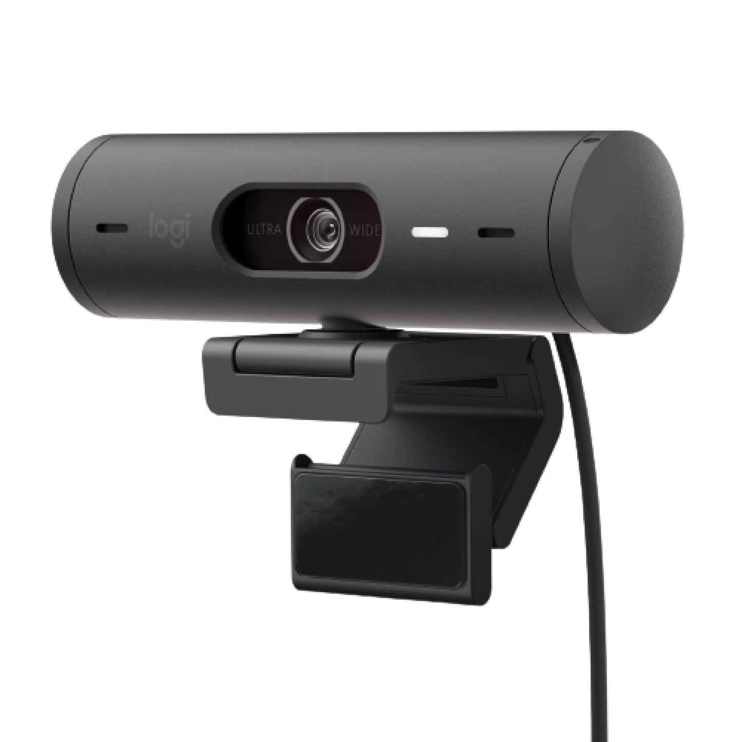 Logitech Brio 501 Full HD Webcam with Auto Light Correction,Show Mode, Dual Noise Reduction Mics, Privacy Cover, Works with Microsoft Teams, Google Meet, Zoom, USB-C Cable - Black