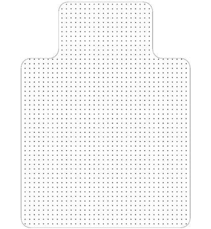 Premium Carpet Chair Mats for Home & Office - Heavy Duty Studed Polyurethane Rolling Chair Mat with Lip for Low Pile Carpet Floor Under Desks and Chairs(36"x48")