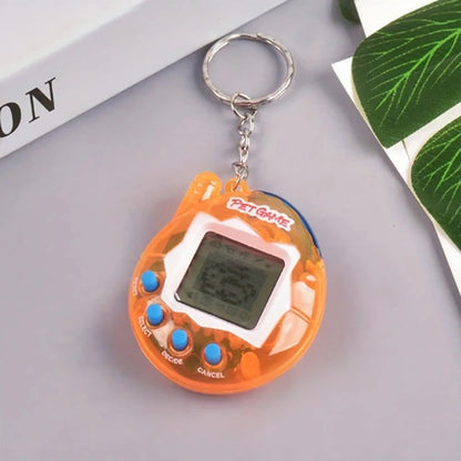 Nostalgic Virtual Digital Electronic Growing Pet Machine Cyber Handheld Keychain Game Machine Pet Interactive Growing Toy forKid