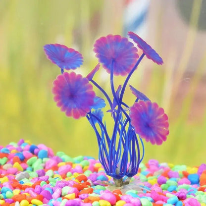 PVC Aquarium Decorative Simulation Artificial Leaves Plant Environmental Protection Materials Aquarium Decorative Accessories