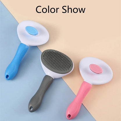 Pet Brush Pet Cat and Dog Grooming Tools Long Hair Cat Brush Cat and Dog Universal Beauty Hair Removal Brush Cat Accessories