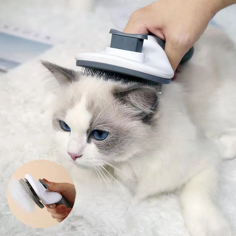 Pet Brush Pet Cat and Dog Grooming Tools Long Hair Cat Brush Cat and Dog Universal Beauty Hair Removal Brush Cat Accessories