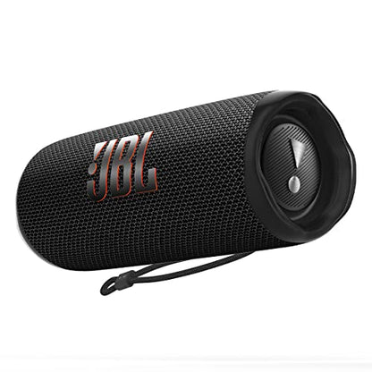 JBL Flip 6 - Portable Bluetooth Speaker, powerful sound and deep bass, IPX7 waterproof, 12 hours of playtime, JBL PartyBoost for multiple speaker pairing for home, outdoor and travel (Black)