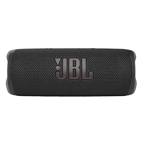 JBL Flip 6 - Portable Bluetooth Speaker, powerful sound and deep bass, IPX7 waterproof, 12 hours of playtime, JBL PartyBoost for multiple speaker pairing for home, outdoor and travel (Black)