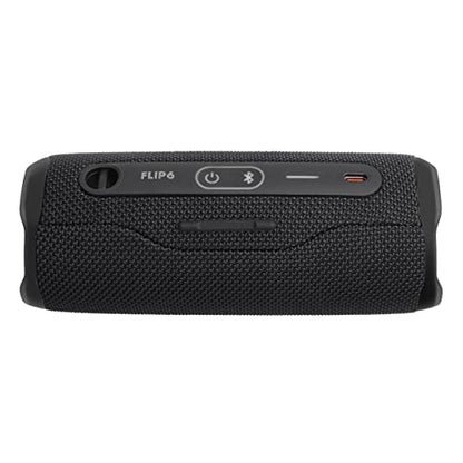 JBL Flip 6 - Portable Bluetooth Speaker, powerful sound and deep bass, IPX7 waterproof, 12 hours of playtime, JBL PartyBoost for multiple speaker pairing for home, outdoor and travel (Black)