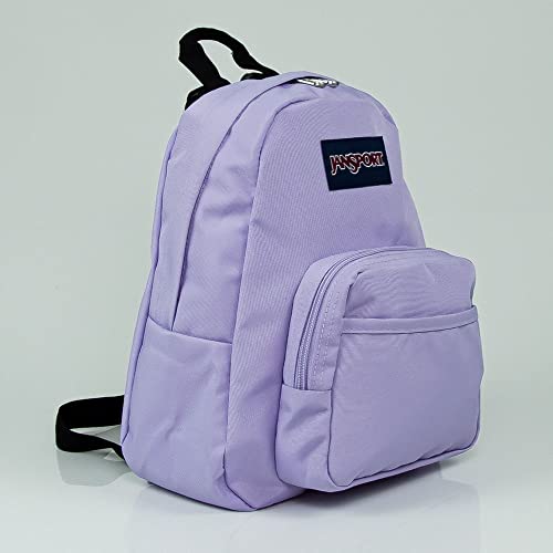 JanSport Half Pint Mini Backpack - Ideal Day Bag for Travel, Pastel Lilac