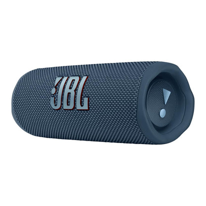 JBL FLIP 6 Waterproof Portable Speaker Bundle with gSport Carbon Fiber Case (Blue)