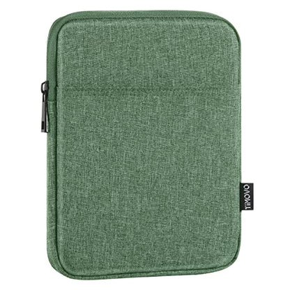 TiMOVO 6-7 Inch Sleeve Case for All-New Kindle 2022/10th Gen 2019 /Kindle Paperwhite 11th Gen 2021/Kindle Oasis E-Reader, Protective Sleeve Case Bag for Kindle (8th Gen, 2016), Green