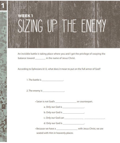 The Armor of God - Bible Study Book with Video Access