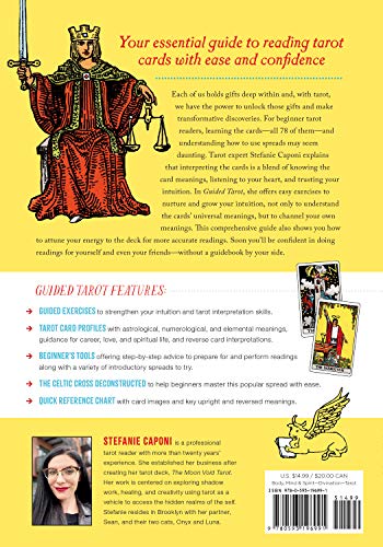 Guided Tarot: A Beginner's Guide to Card Meanings, Spreads, and Intuitive Exercises for Seamless Readings (Guided Readings)