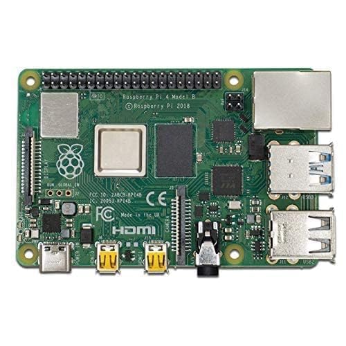 Raspberry Pi 4 Model B 2019 Quad Core 64 Bit WiFi Bluetooth (4GB)