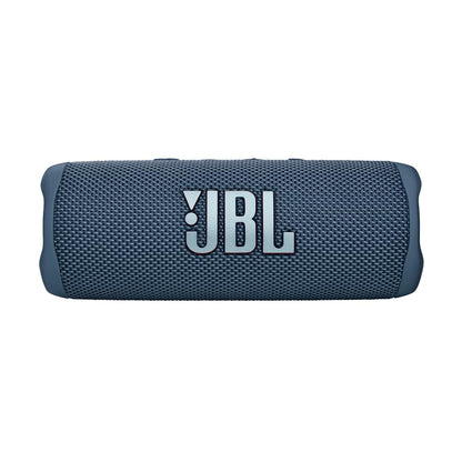 JBL FLIP 6 Waterproof Portable Speaker Bundle with gSport Carbon Fiber Case (Blue)