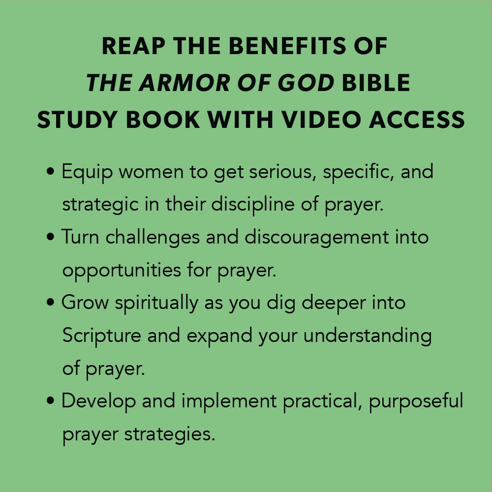 The Armor of God - Bible Study Book with Video Access