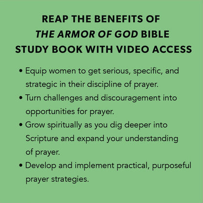 The Armor of God - Bible Study Book with Video Access
