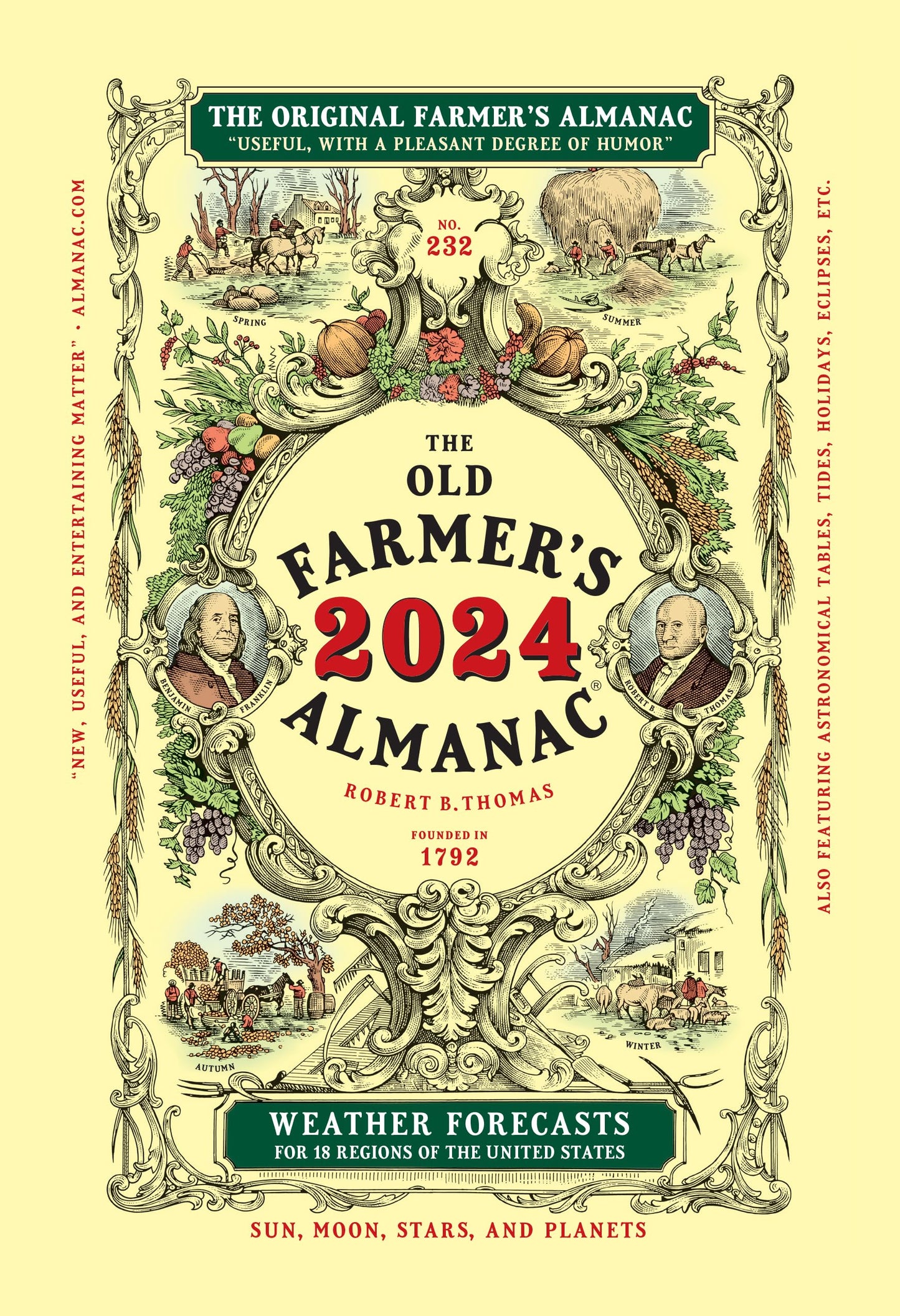 The 2024 Old Farmer’s Almanac Trade Edition (Old Farmer's Almanac, 232)