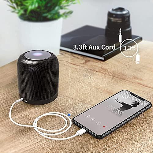 Seulliya(Apple MFi Certified) iPhone AUX Cord for iPhone,Lightning to 1/8 Inch Audio Cable,3.3ft, Headphone Jack Adapter Male Aux Stereo Audio Cable Compatible for iPhone 14/13/12/11/XR/X/8/7 (White) - GEAR4EVER