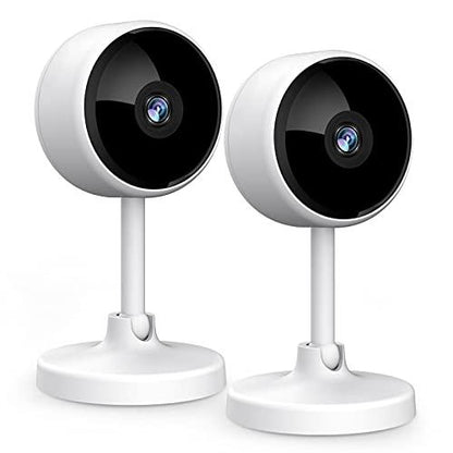 Indoor Camera, Cameras for Home Security with Night Vision, Pet Camera with Phone App, 1080P Indoor Security Camera, Motion Detection, 2-Way Audio, WiFi Camera Home Camera Compatible with Alexa - GEAR4EVER