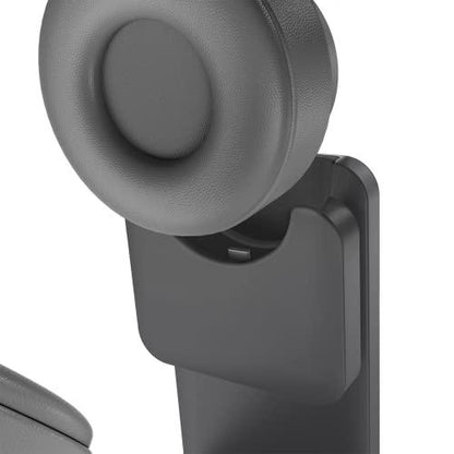 Lenovo Go - Wireless ANC Headset - Bluetooth Headset - Active Noise Cancelling - Rotatable Boom Mic - Microsoft Teams Certified, Iron Grey, Large - GEAR4EVER