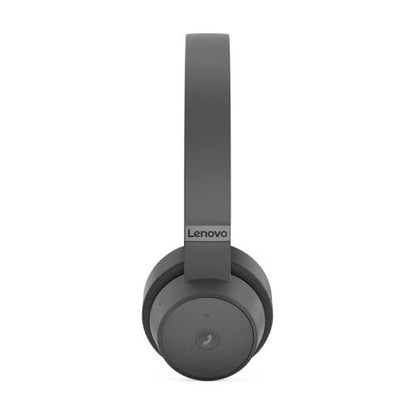 Lenovo Go - Wireless ANC Headset - Bluetooth Headset - Active Noise Cancelling - Rotatable Boom Mic - Microsoft Teams Certified, Iron Grey, Large - GEAR4EVER