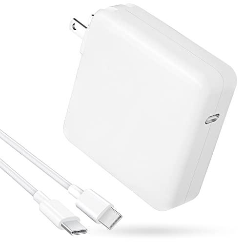 Mac Book Pro Charger - 118W USB C Charger Fast Charger Compatible with MacBook Pro/Air 13, 14, 15, 16 Inch, iPad Pro, Samsung Galaxy, and More USB-C Devices(7.2 ft Cable Included) - GEAR4EVER