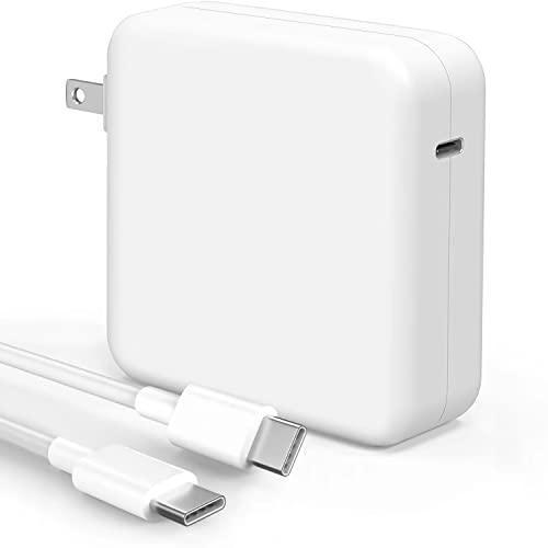 Mac Book Pro Charger - 118W USB C Charger Fast Charger for USB C Port MacBook pro & MacBook Air, ipad Pro, Samsung Galaxy and All USB C Device, Include Charge Cable（7.2ft/2.2m） - GEAR4EVER