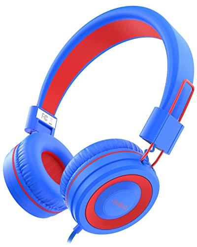 NIVAVANIVAVA Kids Headphones, K8 Wired Headphones for Kids with Adjustable Headband, 3.5 MM Jack for School, Foldable On-Ear Headset for Amazon Kindle, Fire Boys Girls Children, Tablet Cellphones Airplane - GEAR4EVER