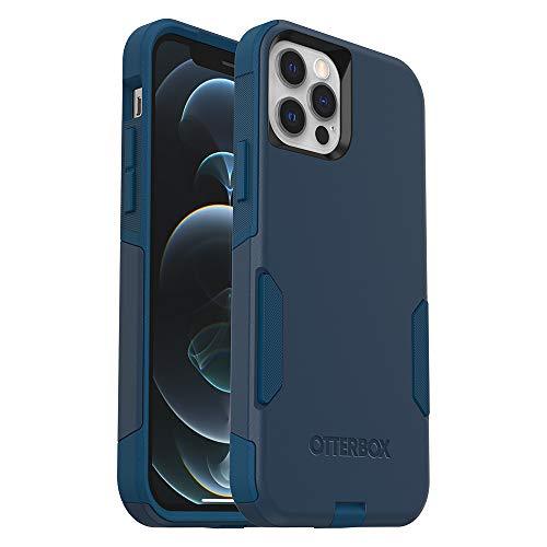 OtterBoxOtterBox IPhone 12 & IPhone 12 Pro Commuter Series Case - BESPOKE WAY (BLAZER BLUE/STORMY SEAS BLUE), Slim & Tough, Pocket-Friendly, with Port Protection - GEAR4EVER