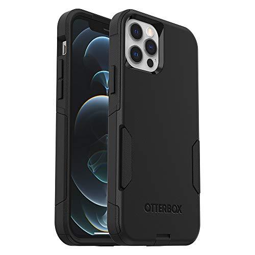 OtterBoxOtterBox iPhone 12 & iPhone 12 Pro Commuter Series Case - BLACK, slim & tough, pocket-friendly, with port protection - GEAR4EVER