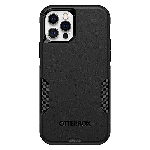 OtterBoxOtterBox iPhone 12 & iPhone 12 Pro Commuter Series Case - BLACK, slim & tough, pocket-friendly, with port protection - GEAR4EVER