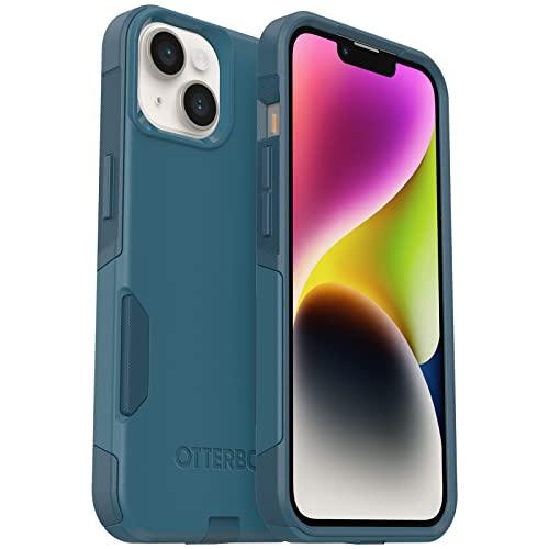 OtterBoxOtterBox IPhone 14 & IPhone 13 Commuter Series Case - DONT BE BLUE (Blue), Slim & Tough, Pocket-Friendly, with Port Protection - GEAR4EVER