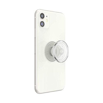 PopSocketsPopSockets Translucent Phone Grip with Expanding Kickstand, PopSockets for Phone - Clear - GEAR4EVER