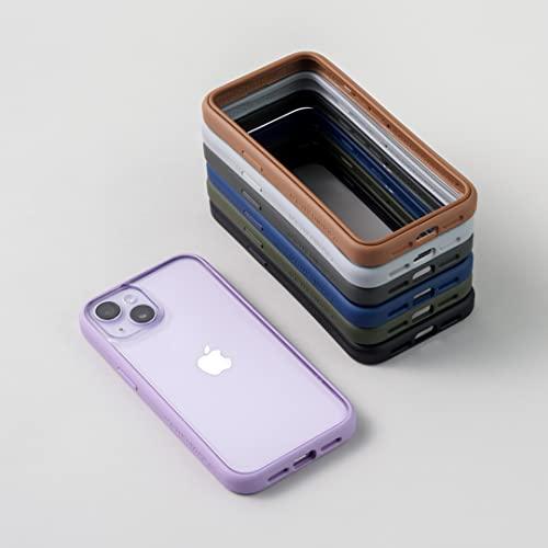 RhinoShieldRhinoShield Bumper Case Compatible with [iPhone 14 Pro Max] | CrashGuard NX - Shock Absorbent Slim Design Protective Cover 3.5M / 11ft Drop Protection - Violet - GEAR4EVER