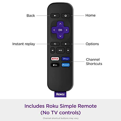 RokuRoku Express (New) | HD Roku Streaming Device with Simple Remote (no TV controls), Free & Live TV - GEAR4EVER