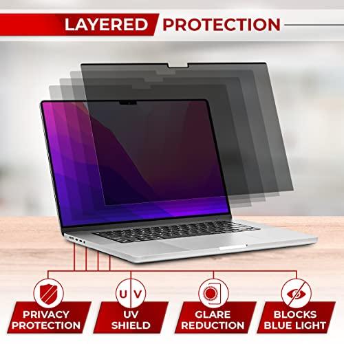 SightProSightPro Magnetic Privacy Screen for MacBook Pro 13 Inch (2016, 2017, 2018, 2019, 2020, 2021, 2022, M1, M2) Laptop Privacy Filter and Anti-Glare Protector - GEAR4EVER