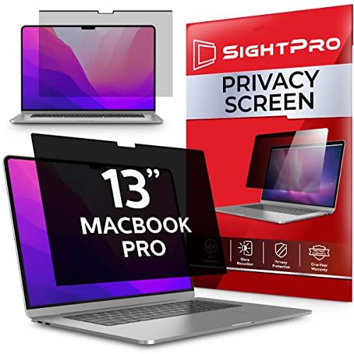 SightProSightPro Magnetic Privacy Screen for MacBook Pro 13 Inch (2016, 2017, 2018, 2019, 2020, 2021, 2022, M1, M2) Laptop Privacy Filter and Anti-Glare Protector - GEAR4EVER